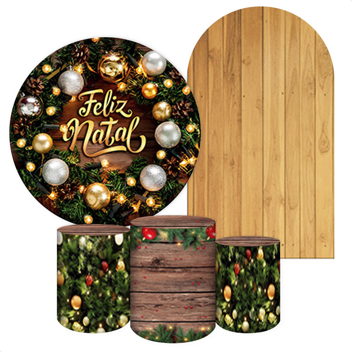 Kit 5 peças Capa Romano V... - Painel Festivo