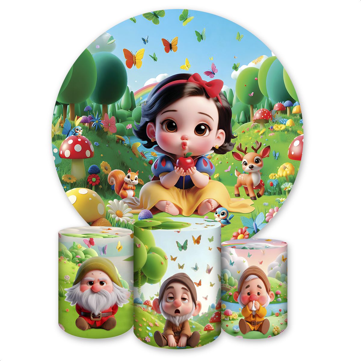 Kit Capa Painel Redondo +... - Painel Festivo