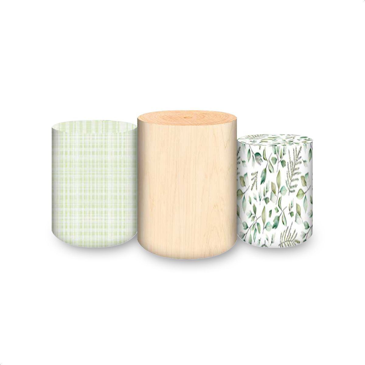 Trio Capas Cilindros Subl... - Painel Festivo