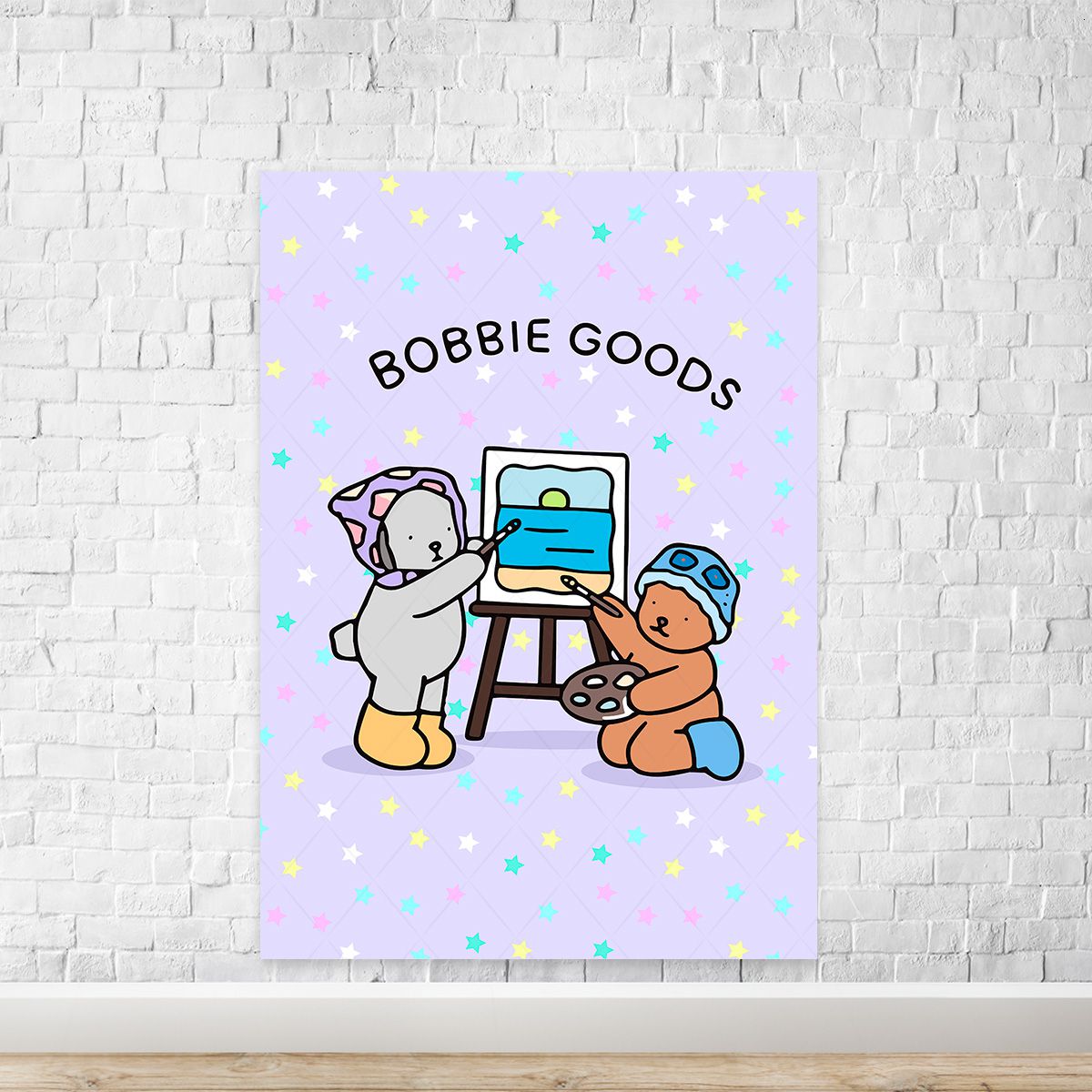 Retangular Tema Bobbie Goods 7090 - Retangular Tema Bobbie Goods 7090 - Painel Festivo