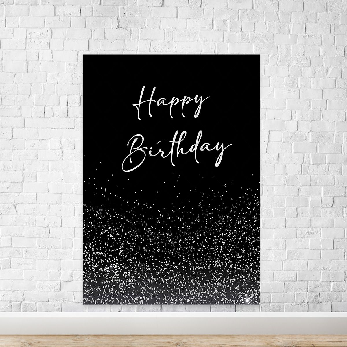 Retangular Tema Happy Birthday 7065 - Retangular Tema Happy Birthday 7065 - Painel Festivo