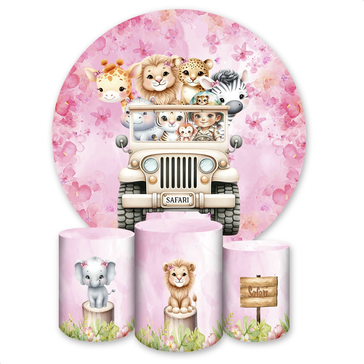 Kit Capa Painel + Trio Ca... - Painel Festivo