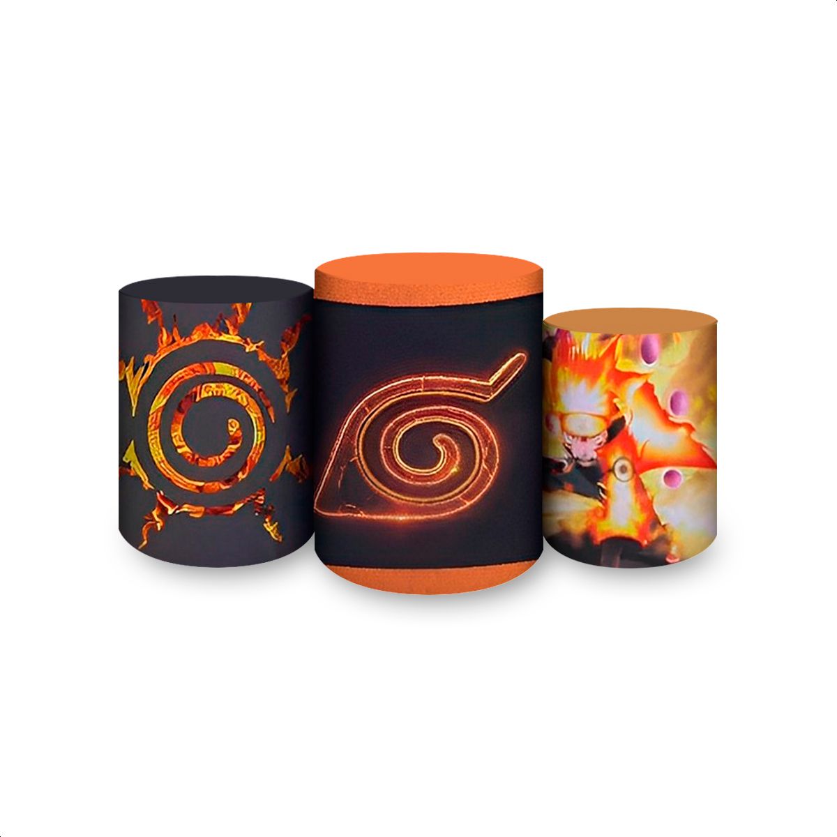Capas Trio Cilindros Subl... - Painel Festivo