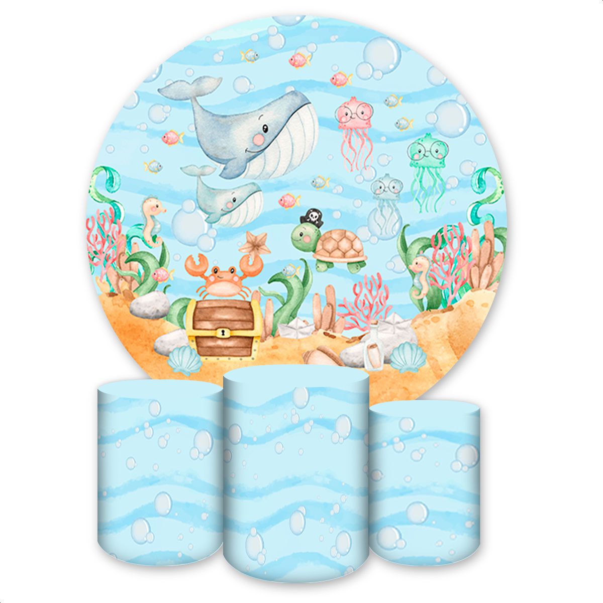 Kit Capa Painel Redondo +... - Painel Festivo