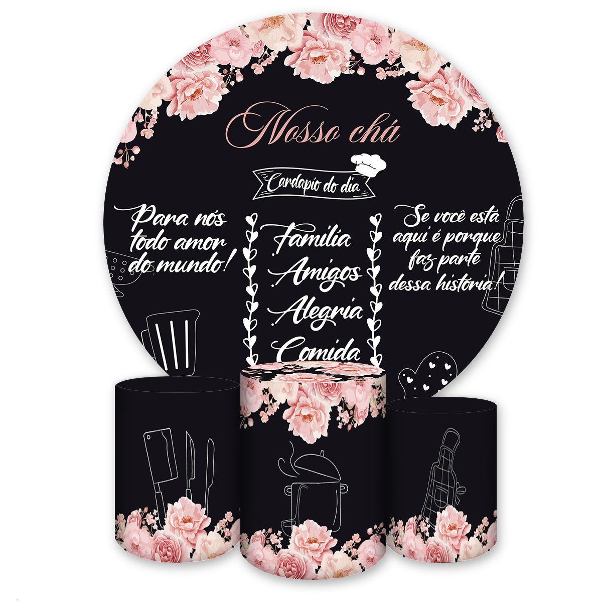 Capa Painel + Trio Capas ... - Painel Festivo
