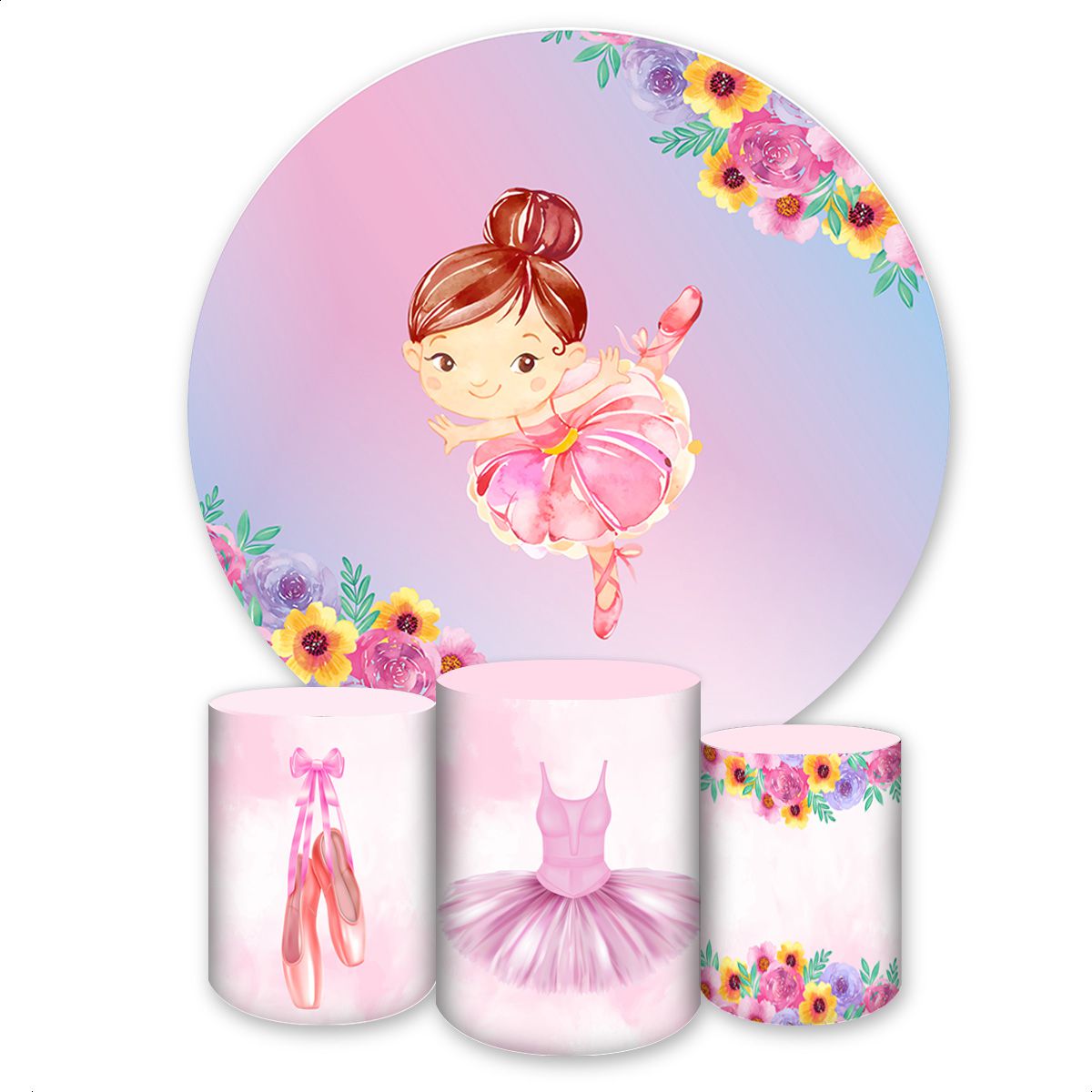 Kit Capa Painel Redondo +... - Painel Festivo