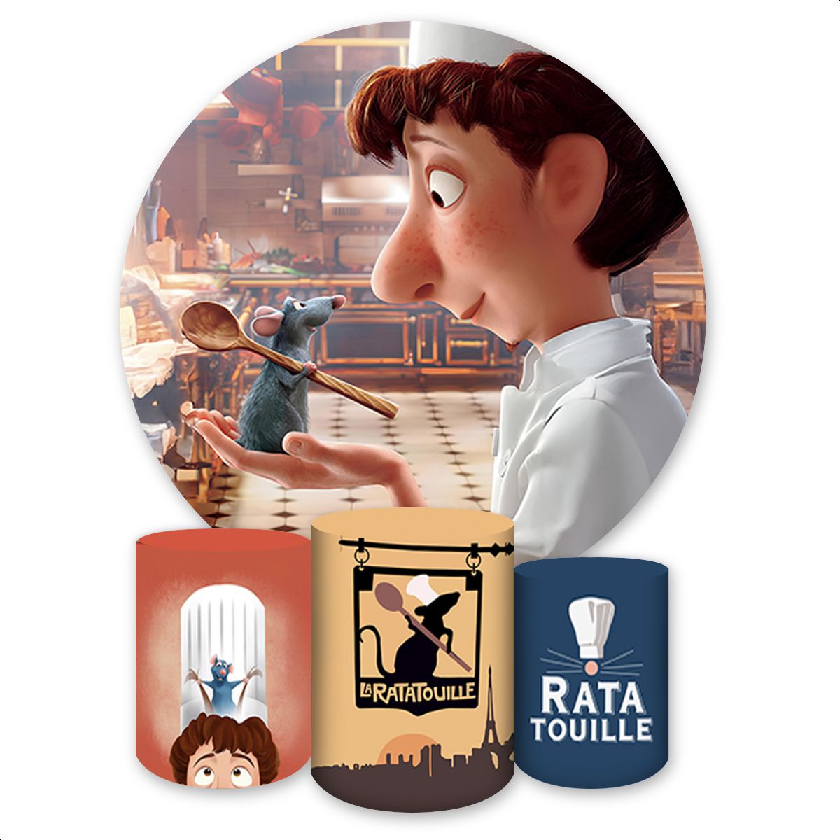Capa Painel + Trio Capas ... - Painel Festivo