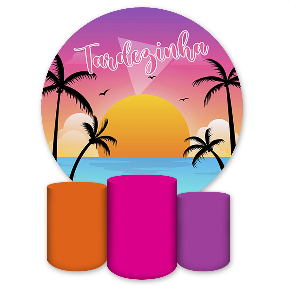 Kit Capa Painel Redondo +... - Painel Festivo