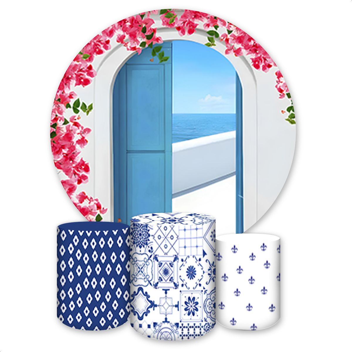 Capa Painel + Trio Capas ... - Painel Festivo