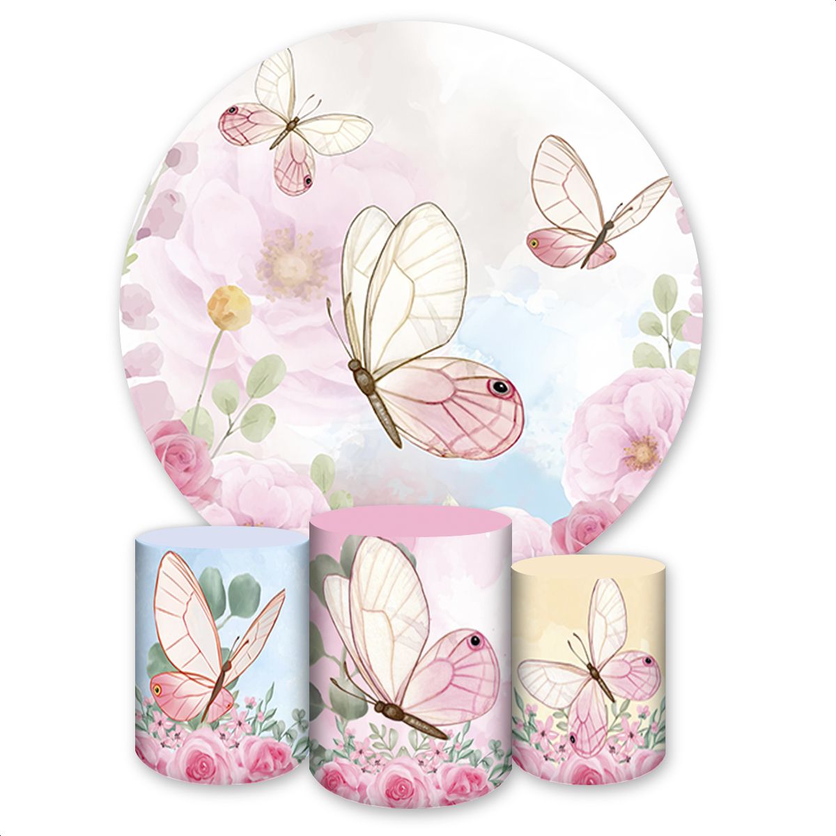 Kit Capa Painel Redondo +... - Painel Festivo