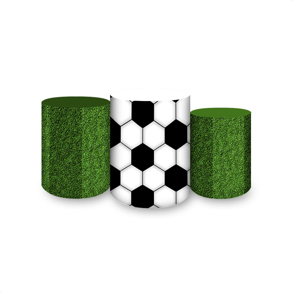 Trio Capas Cilindros Subl... - Painel Festivo