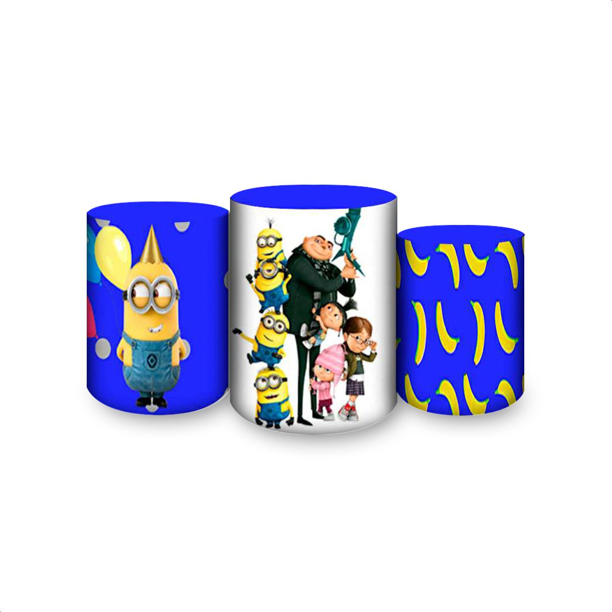 Trio Capas Cilindros Subl... - Painel Festivo