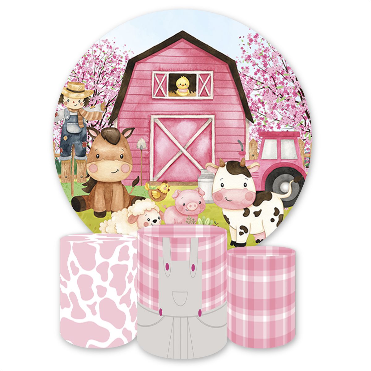 Kit Capa Painel Redondo +... - Painel Festivo