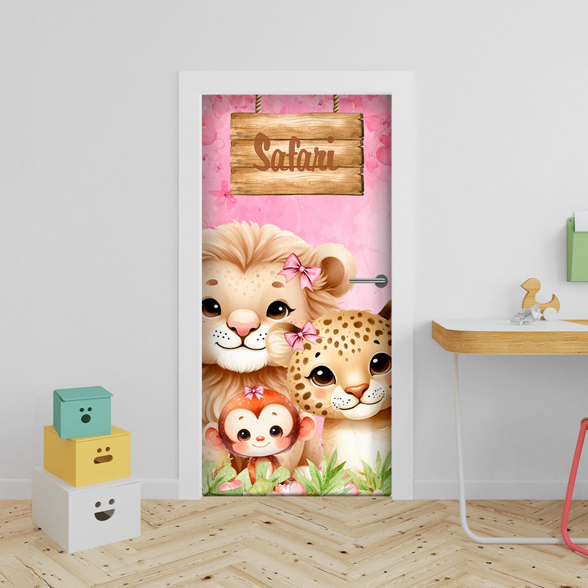 Capa de Porta Safari 4639... - Painel Festivo