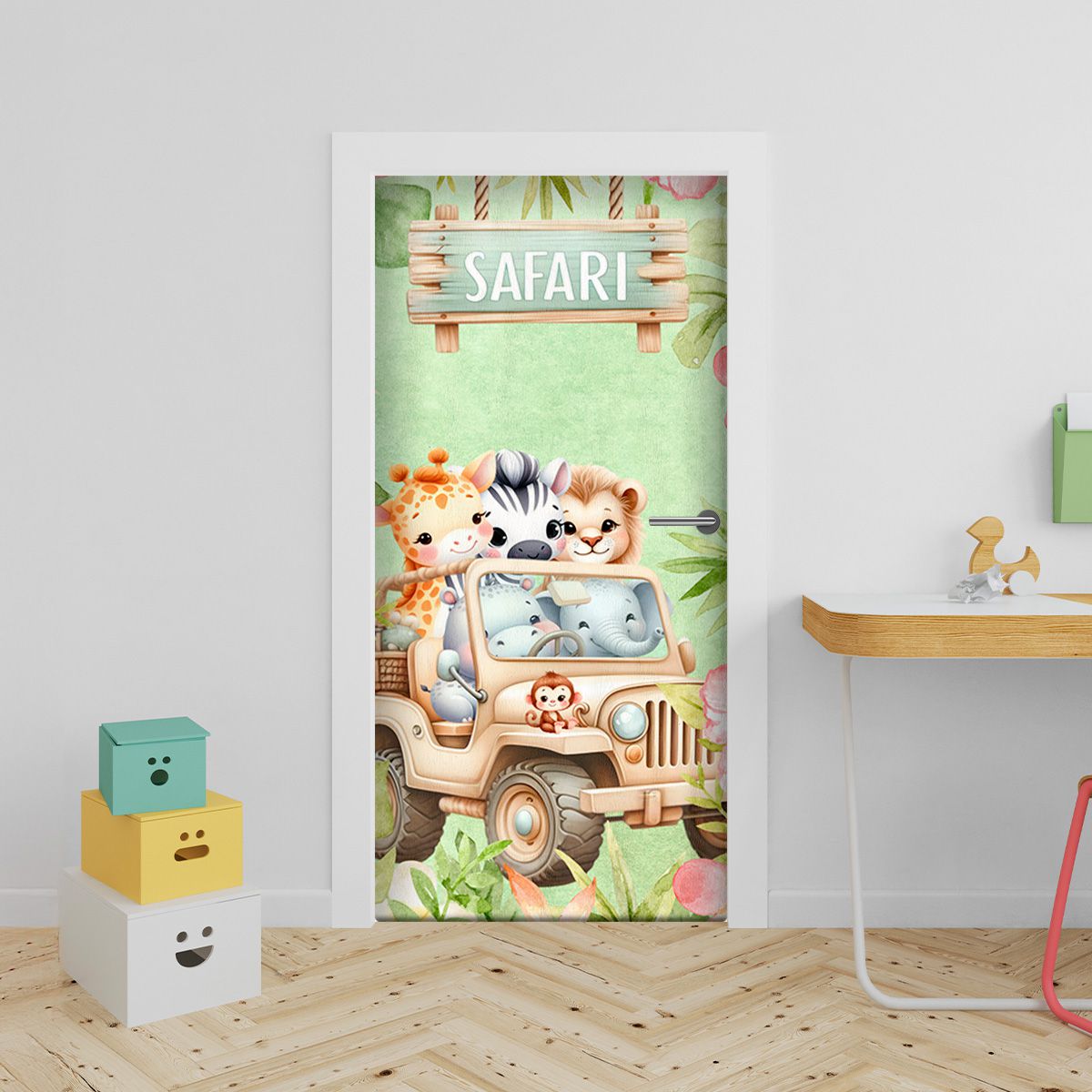 Capa de Porta Safari 4640... - Painel Festivo