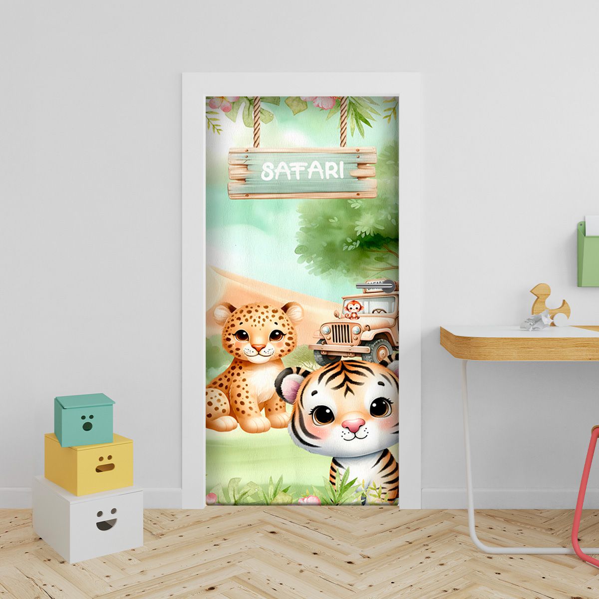 Capa de Porta Safari 4641... - Painel Festivo