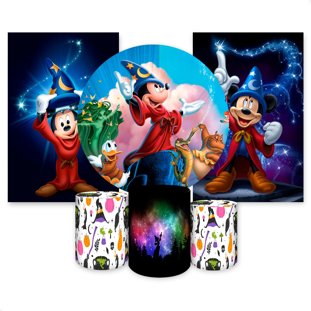 Kit Capa Painel Redondo +... - Painel Festivo