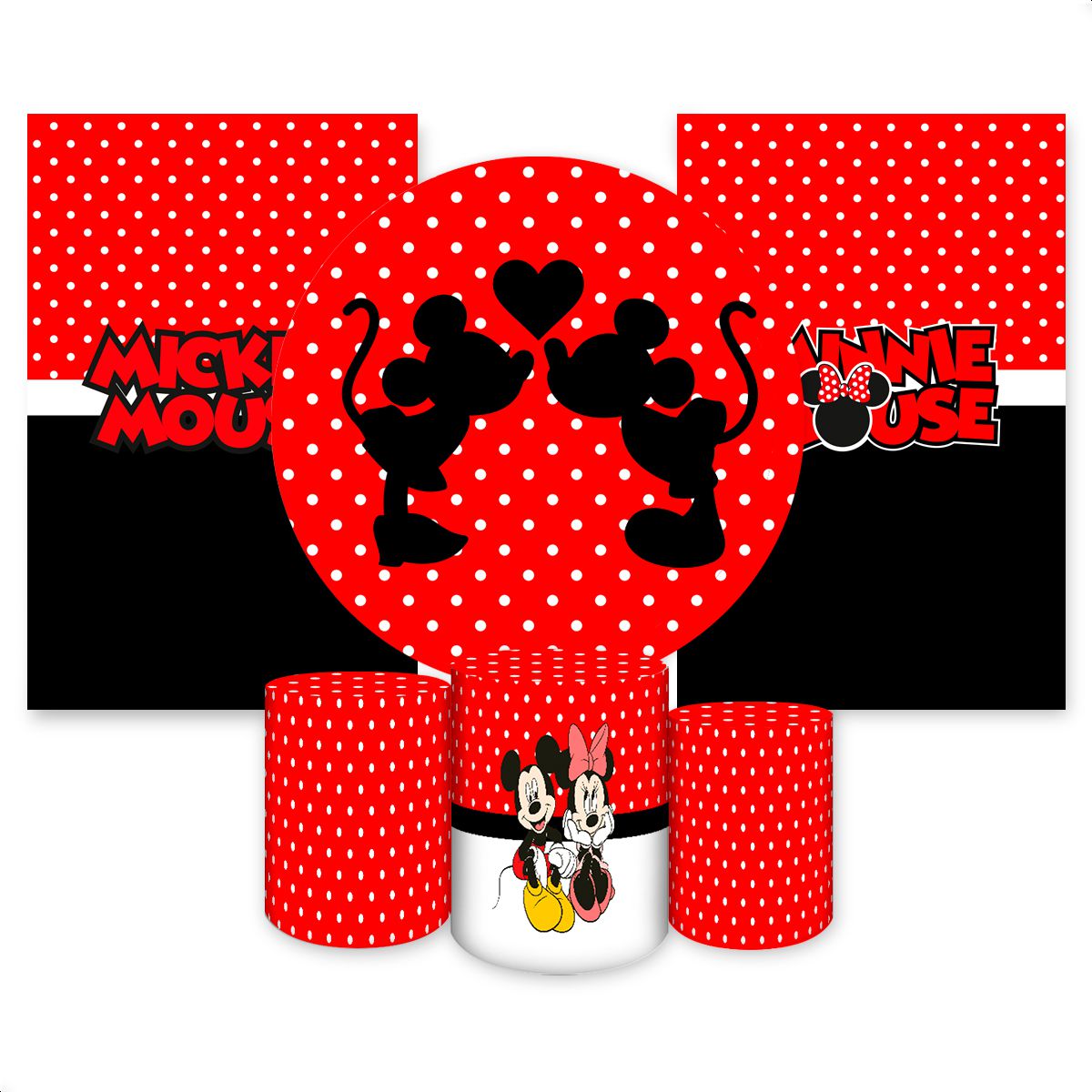 Kit Capa Painel Redondo +... - Painel Festivo