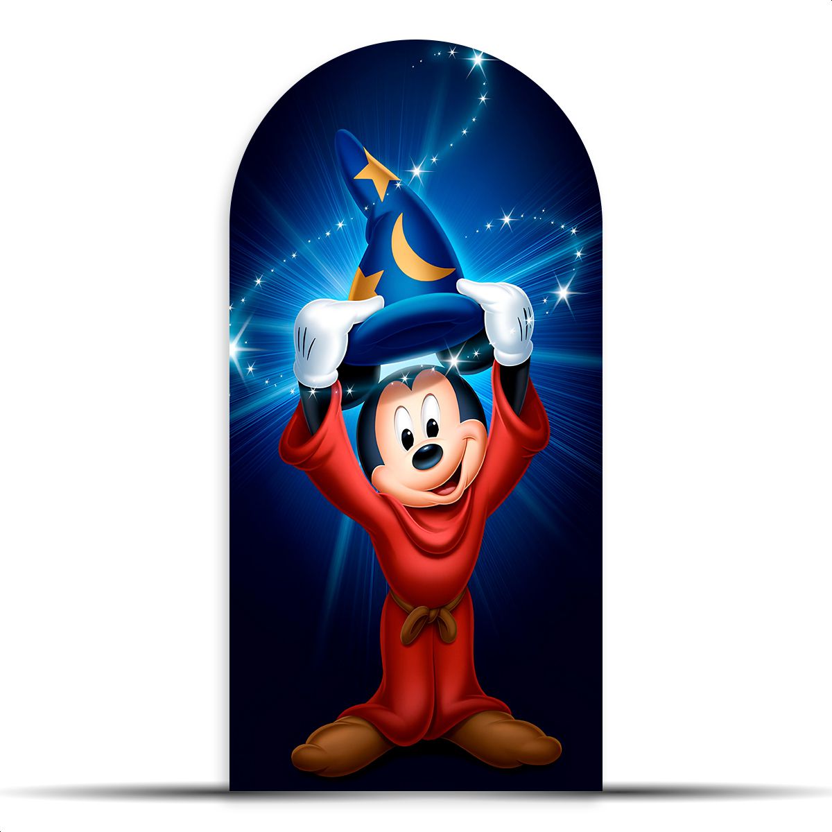 Capa Painel Romano Sublimado Tema Mickey 2547 - Pa... - Painel Festivo