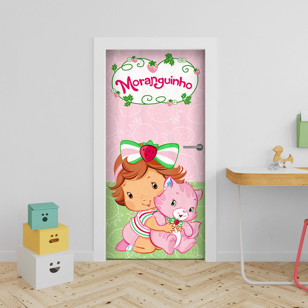 Capa de Porta Moranguinho... - Painel Festivo