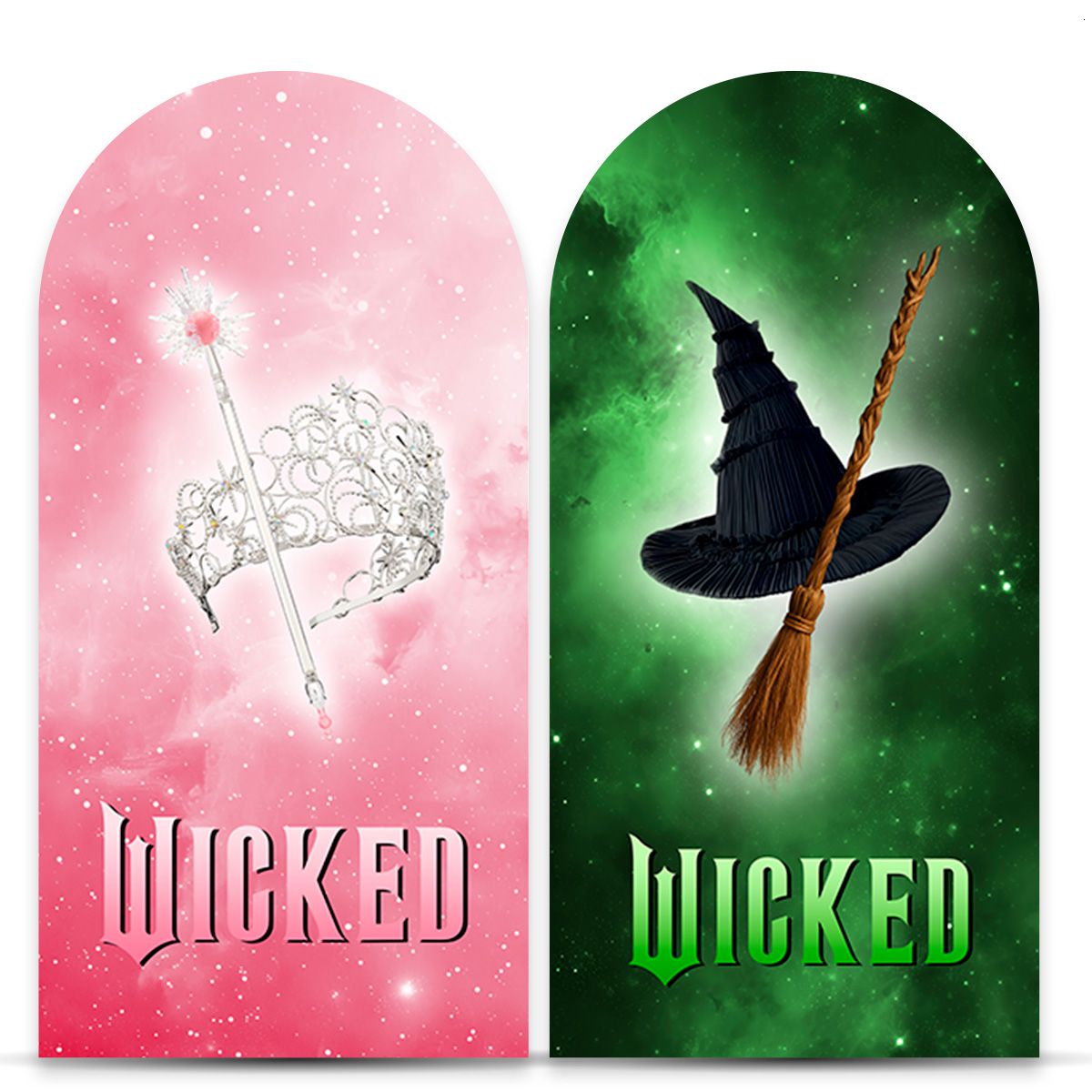 Painel Romano Tema Wicked 7170 - Painel Romano 7170 - Painel Festivo