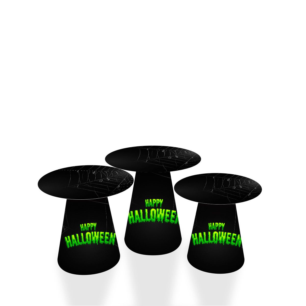 Kit Mesa Cone Tema Halloween 7161 - Kit Mesa Cone 7161 - Painel Festivo