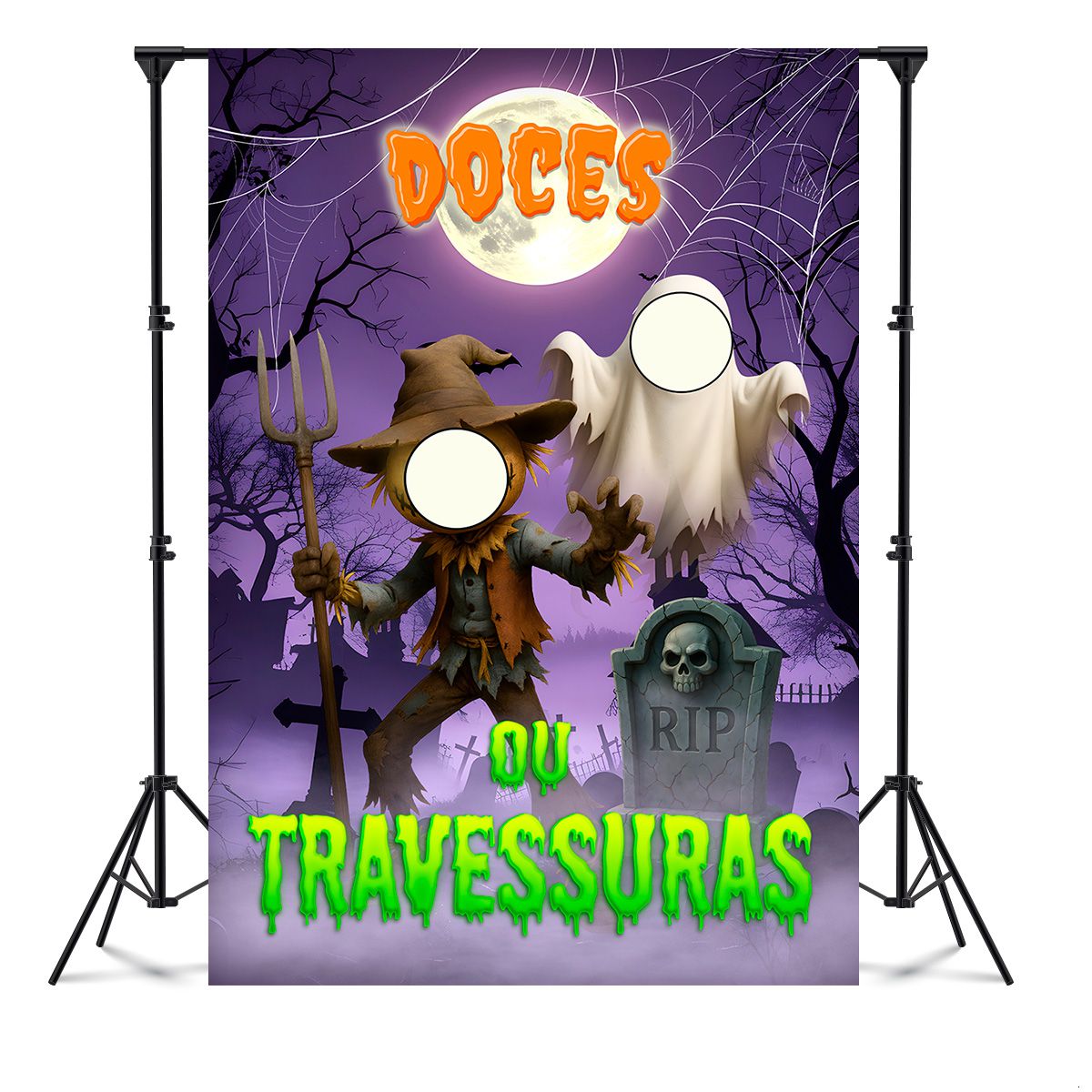 Painel Interativo Tema Halloween 7161 - Painel Interativo 7161 - Painel Festivo
