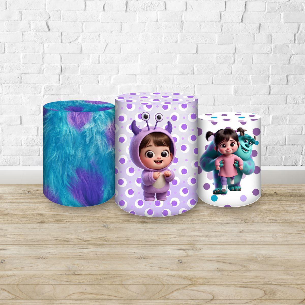 Trio Capas Cilindros Subl... - Painel Festivo
