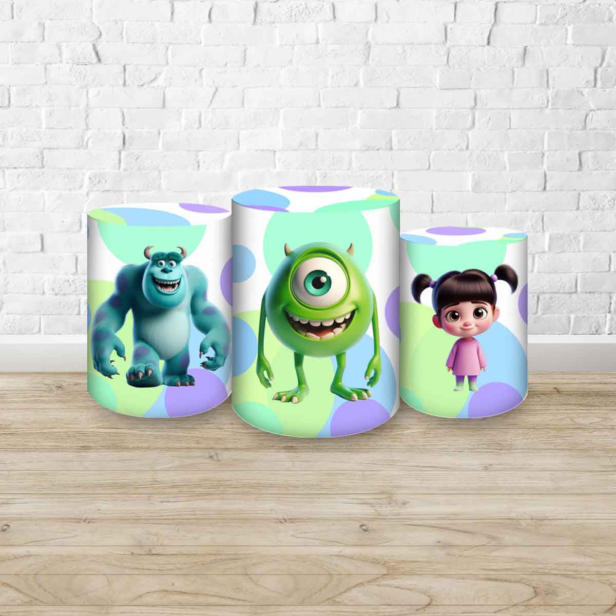 Trio Capas Cilindros Subl... - Painel Festivo