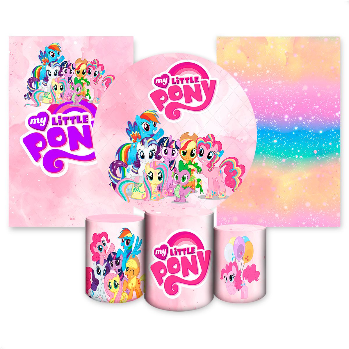 Kit Capa Painel Redondo +... - Painel Festivo