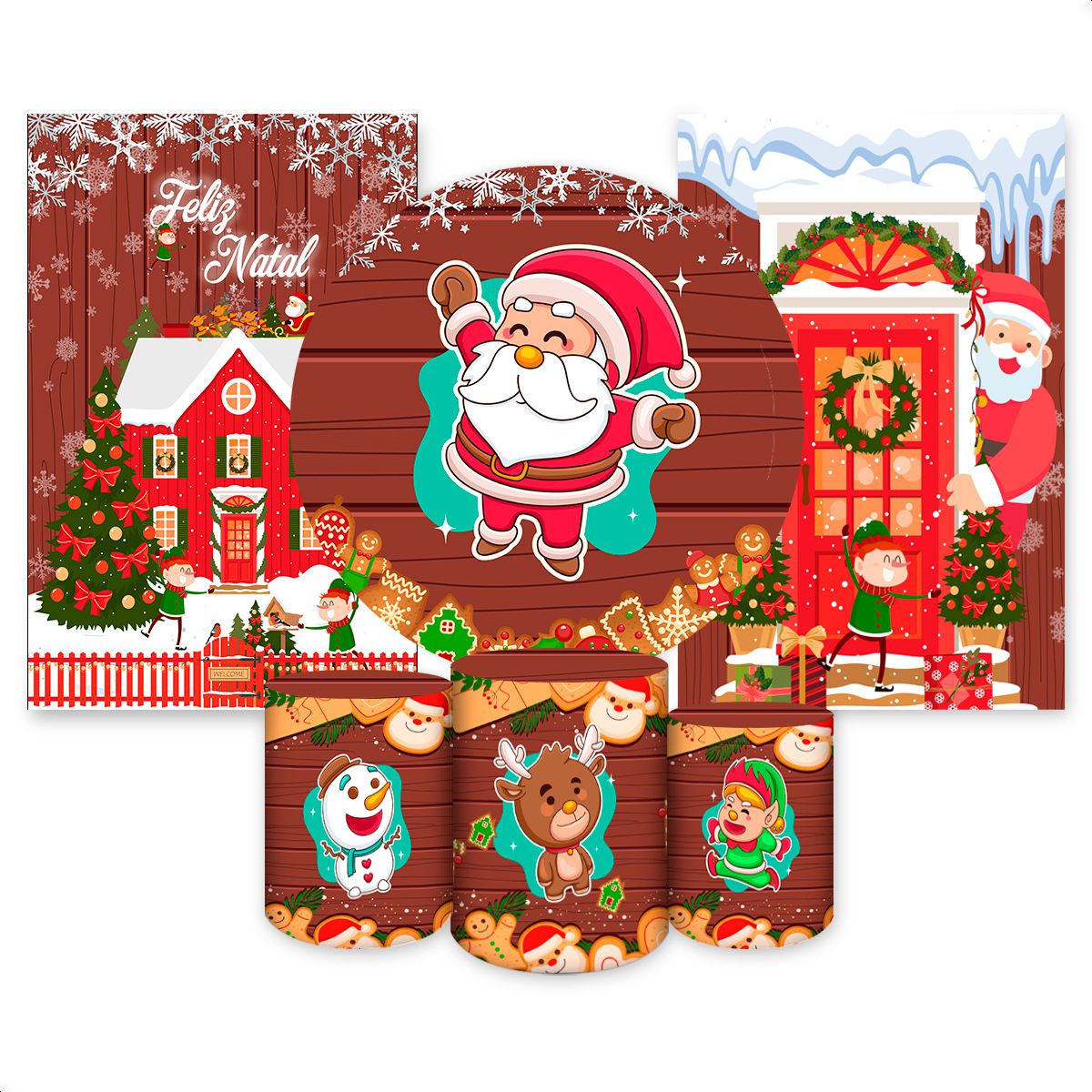 Kit Capa Painel Redondo +... - Painel Festivo