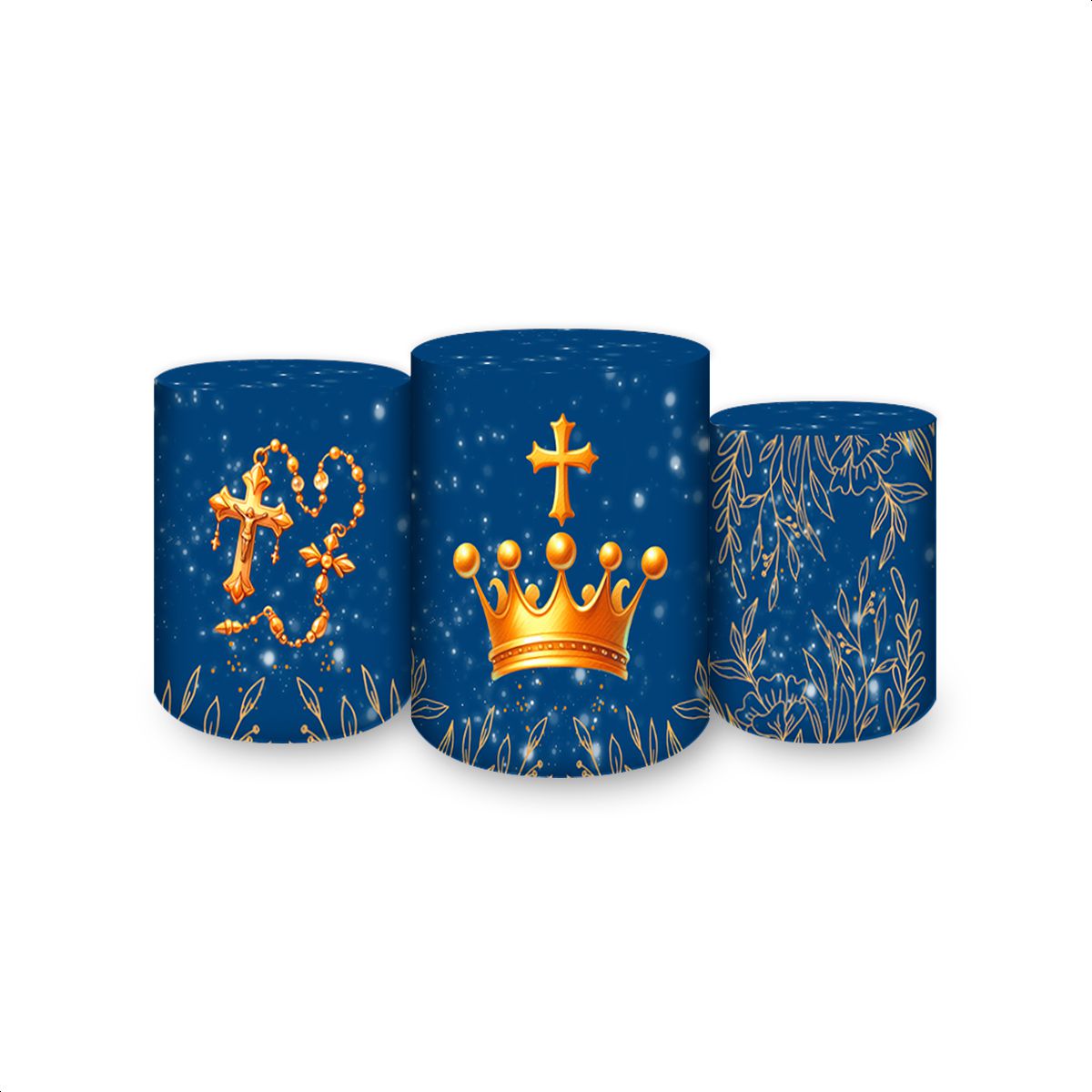 Trio Capas Cilindros Subl... - Painel Festivo