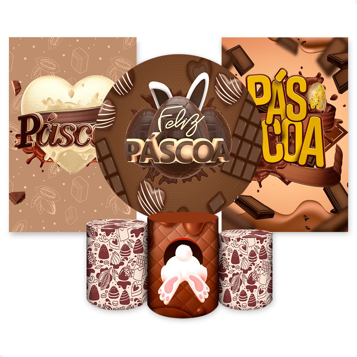 Kit Capa Painel Redondo +... - Painel Festivo