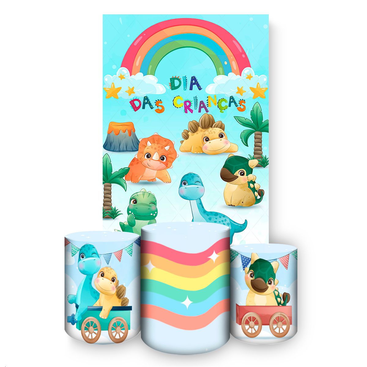 Capa Retangular + Trio Ca... - Painel Festivo