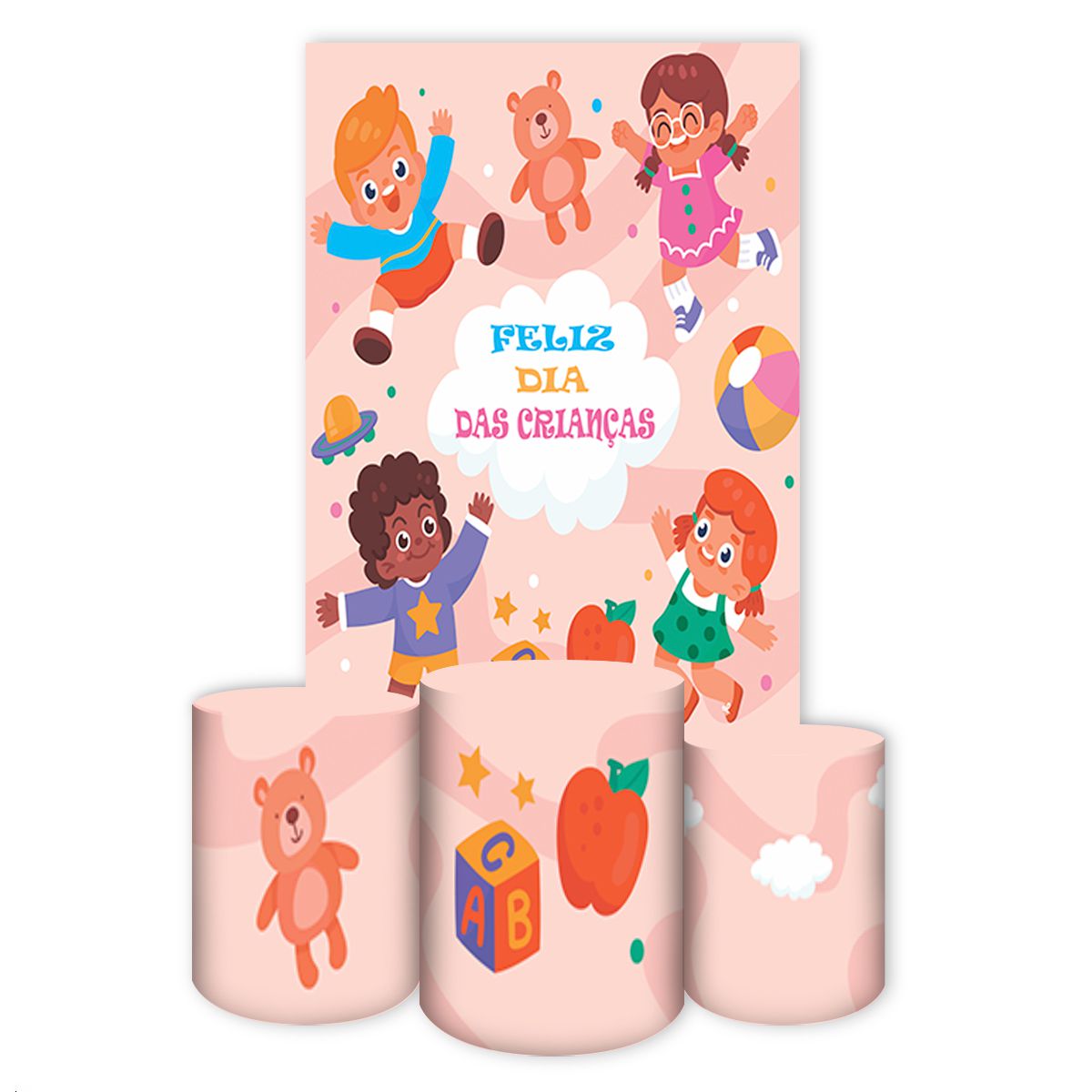 Capa Retangular + Trio Ca... - Painel Festivo