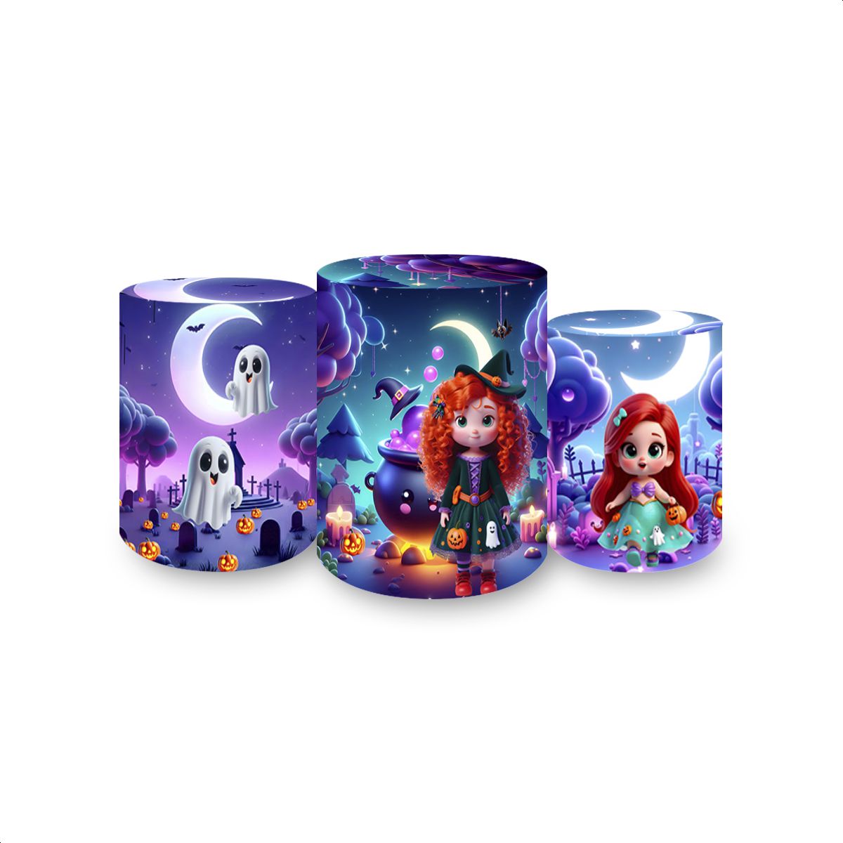 Trio Capas Cilindros Subl... - Painel Festivo