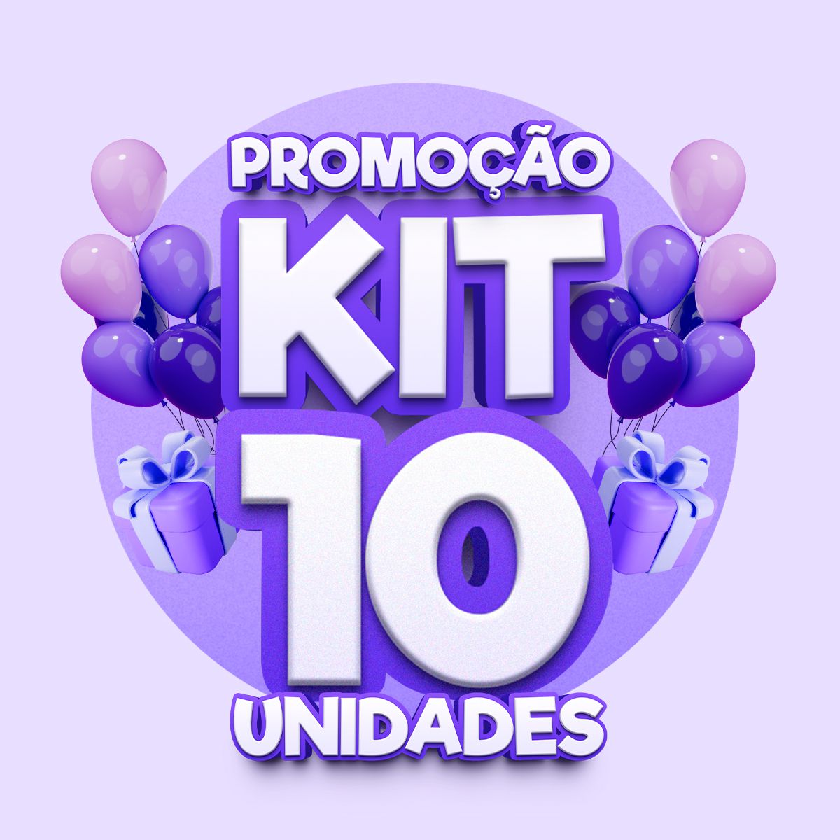 Atacado - 10 unidades Pai... - Painel Festivo