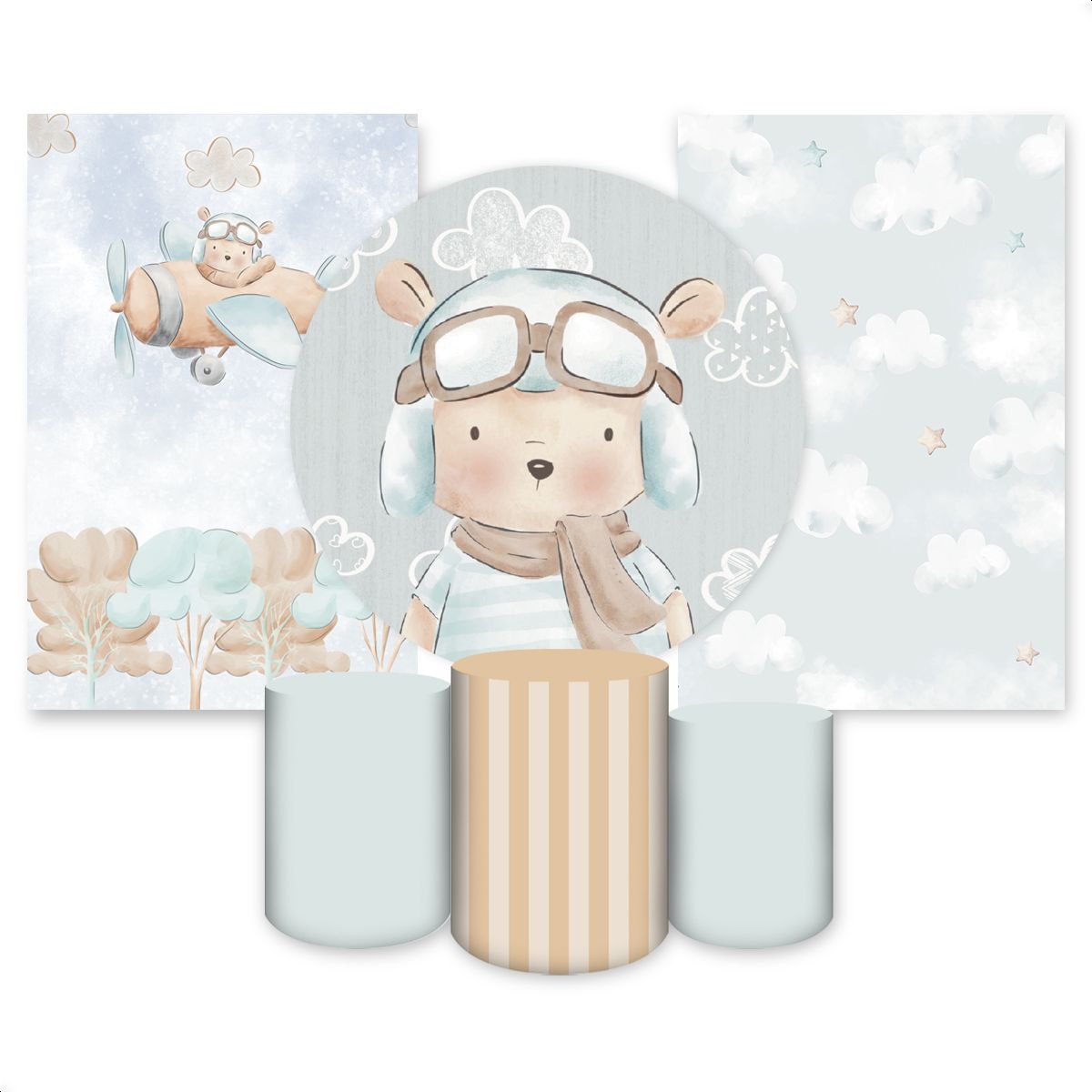Kit Capa Painel Redondo +... - Painel Festivo