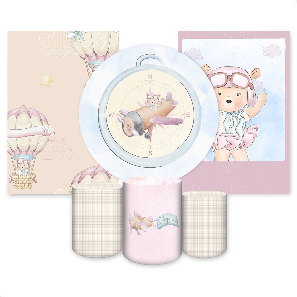 Kit Capa Painel Redondo +... - Painel Festivo