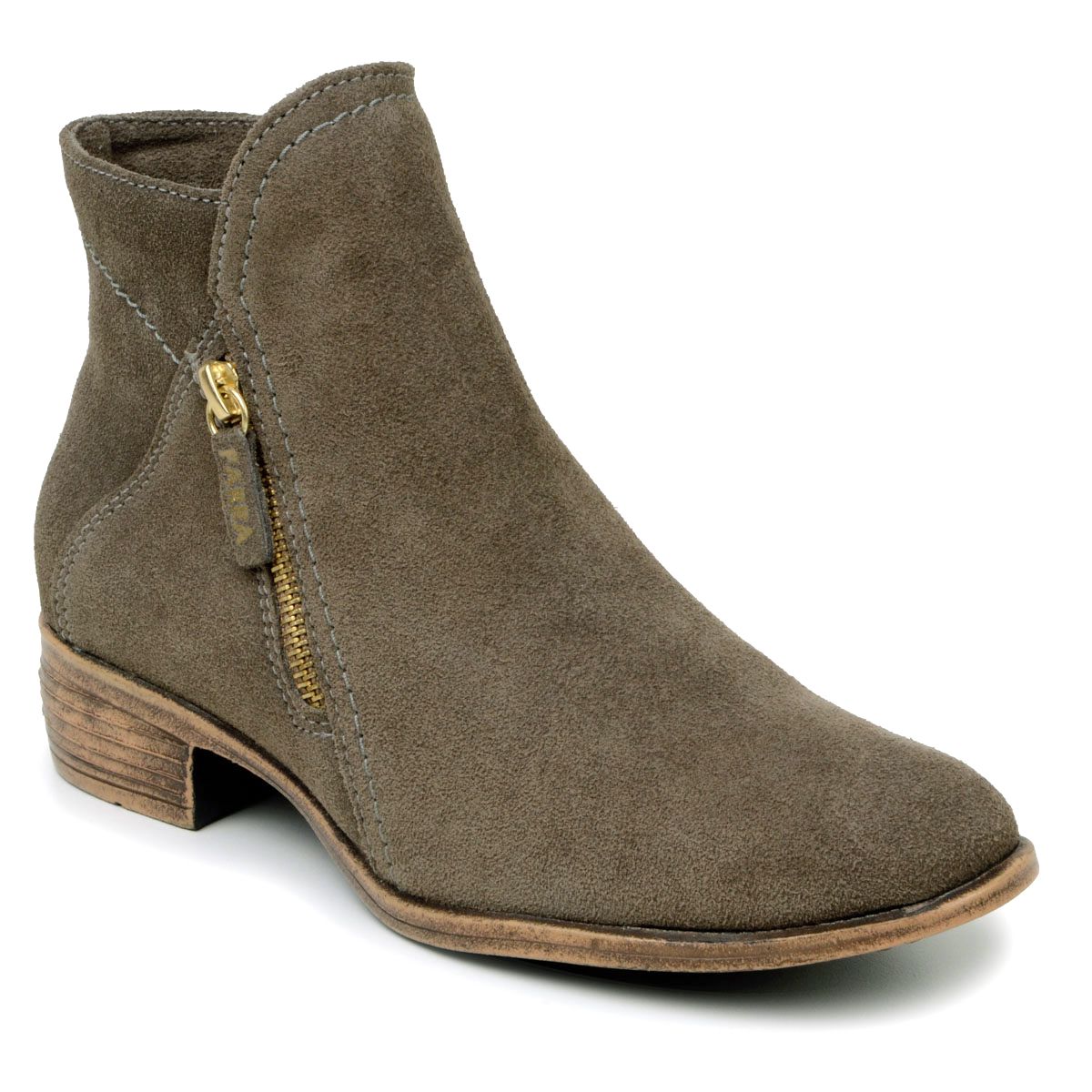 Bota Feminina Cano Curto Chelsea Salto Baixo Camur... - PARRA BOOTS