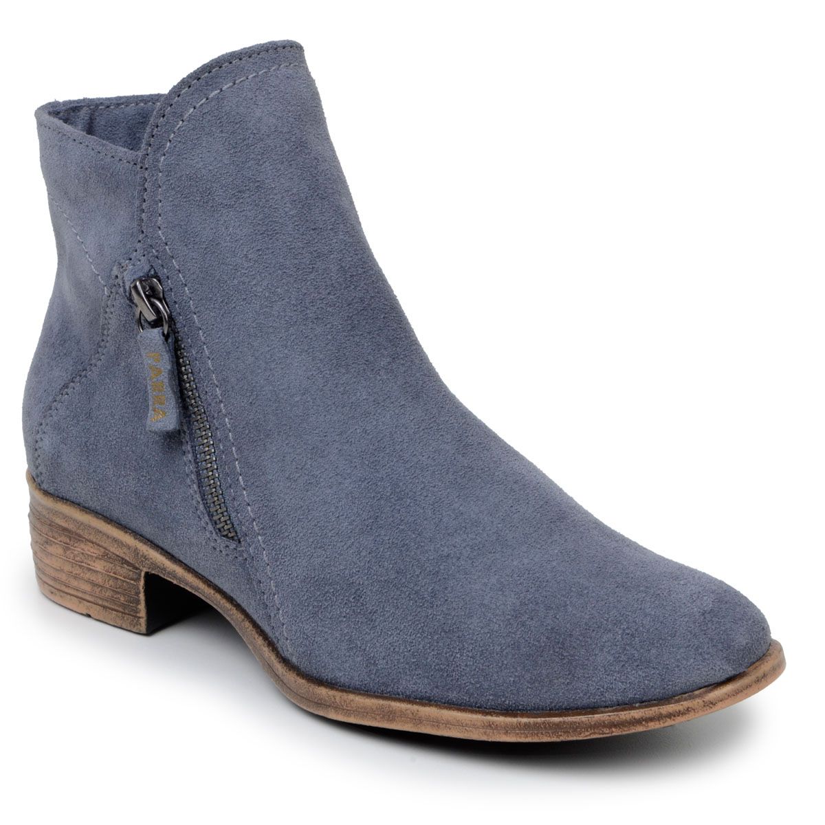 Bota Feminina Botinha Chelsea Cano Curto Camurça 1... - PARRA BOOTS