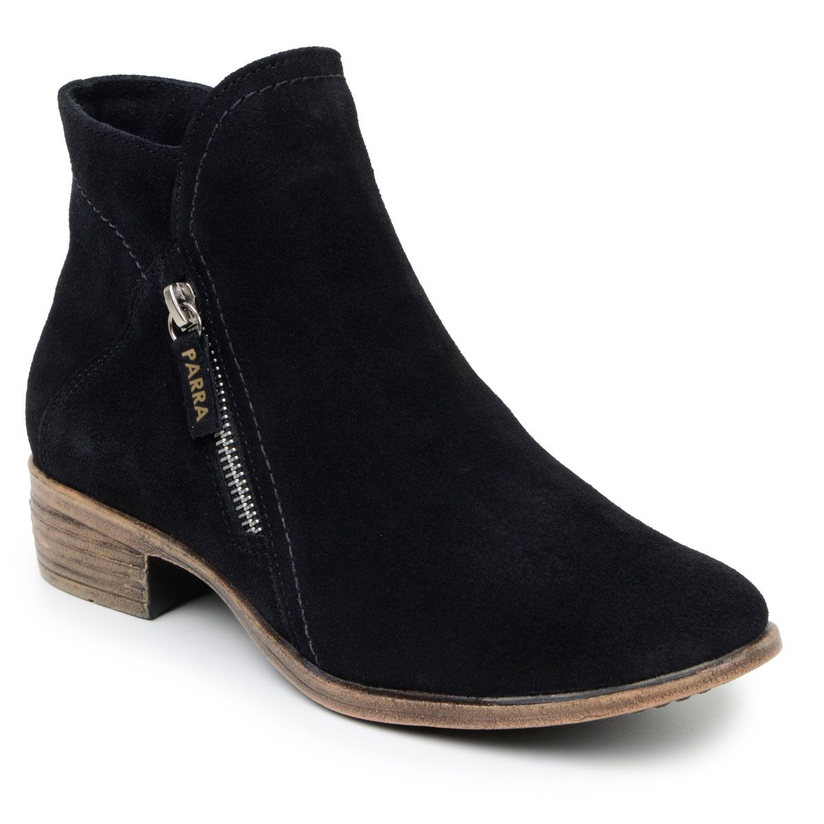 Botinha Feminina Chelsea Cano Curto Camurça 100% L... - PARRA BOOTS