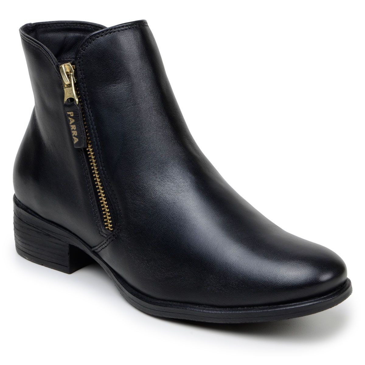 Bota Feminina Chelsea Com Zíper Lateral Cano Curto... - PARRA BOOTS
