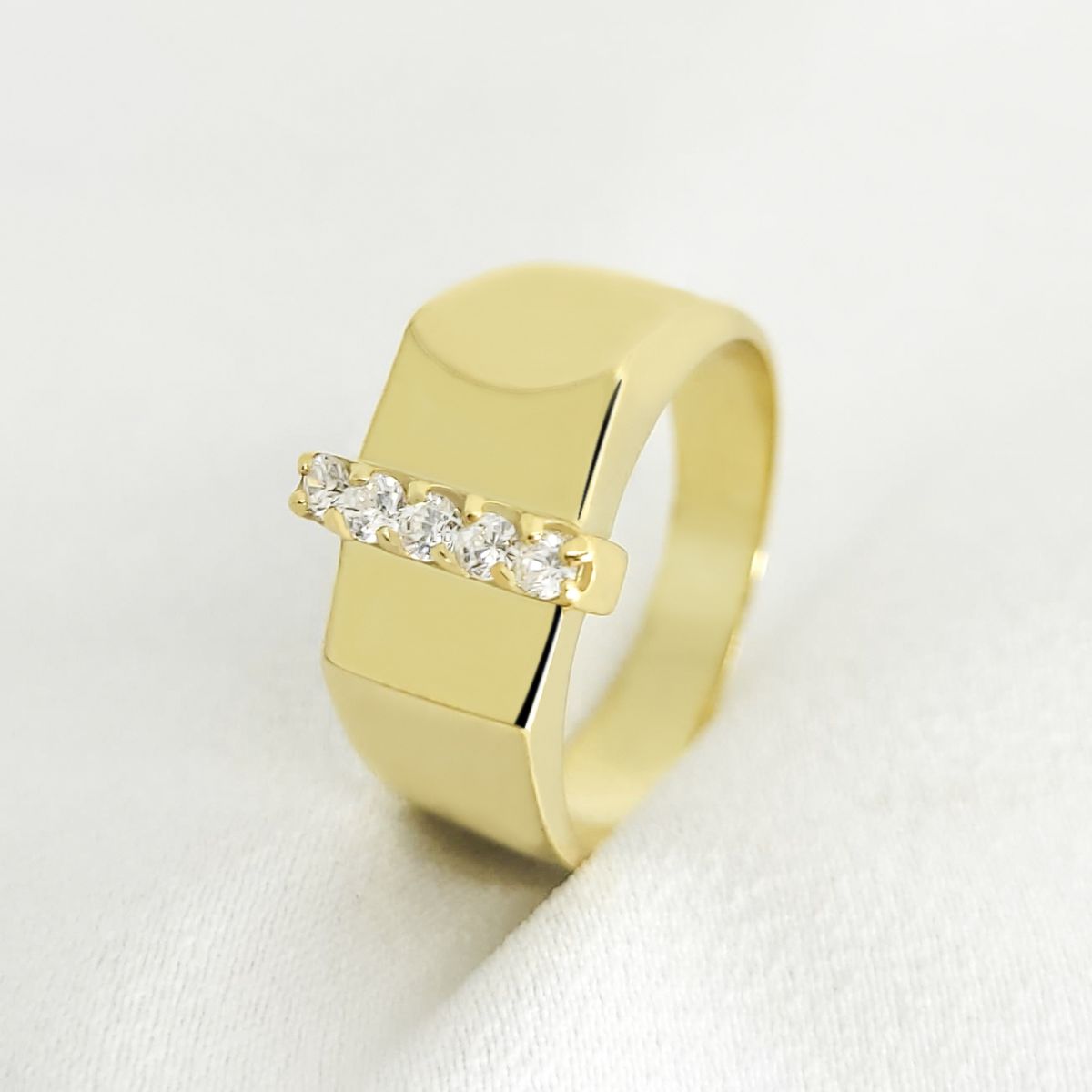 Anel de Formatura em Ouro 18k Personalizado Natash... - PIPPER JOIAS