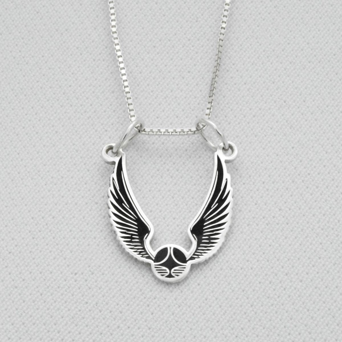Pingente em Prata 995 Pomo de Ouro harry Potter - ... - PIPPER JOIAS