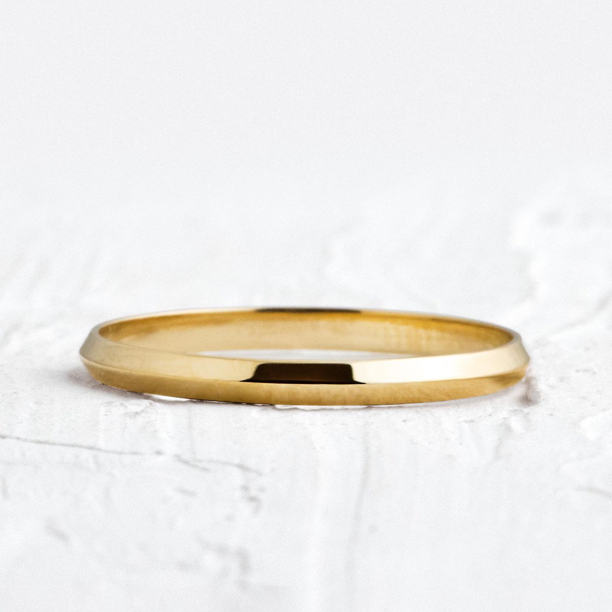 Aliança de Casamento e Noivado Ouro 2mm Ícaros - Unidade - Rosê & Co.