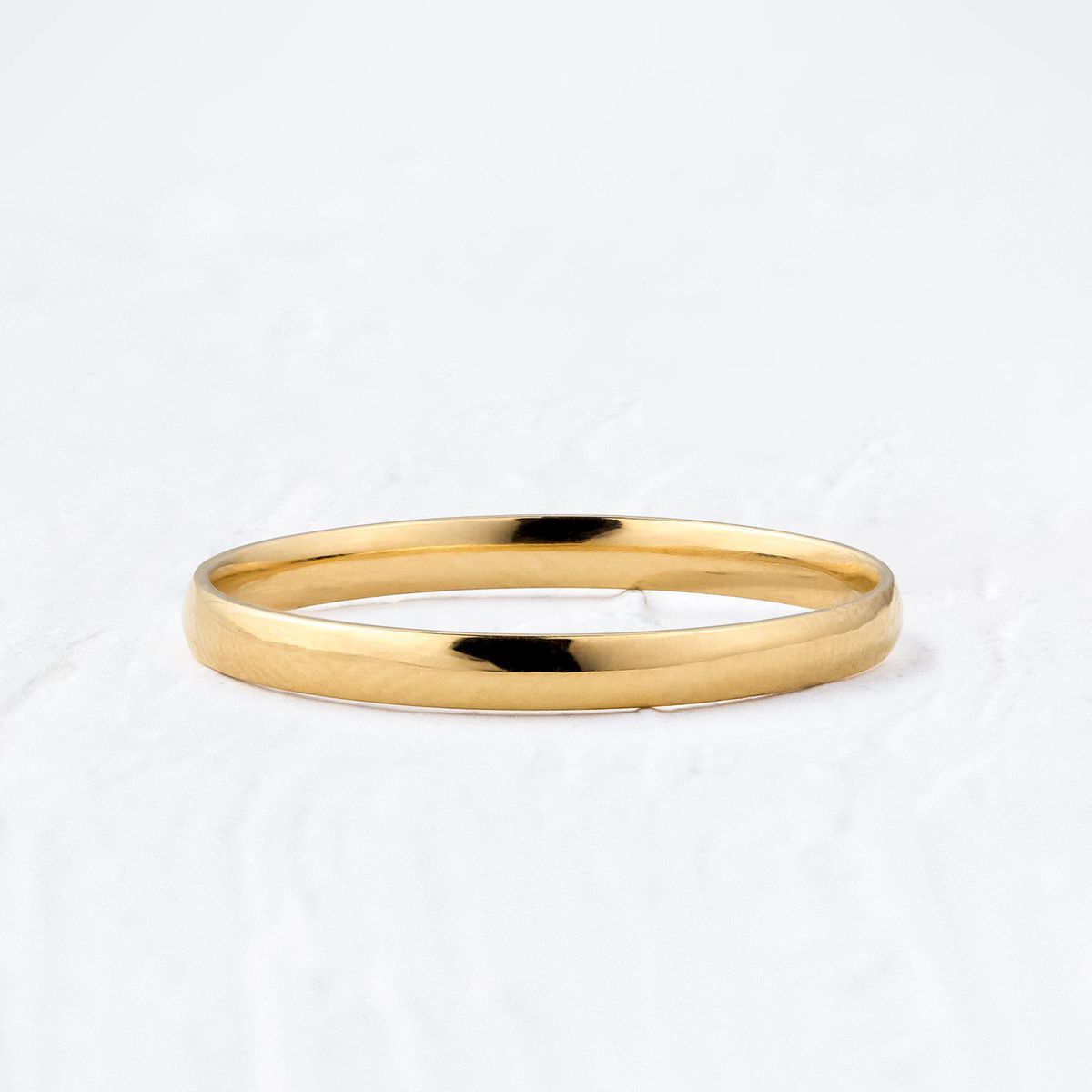 Aliança de Casamento em Ouro 2mm Abaulada Classic - Unidade - Rosê & Co.