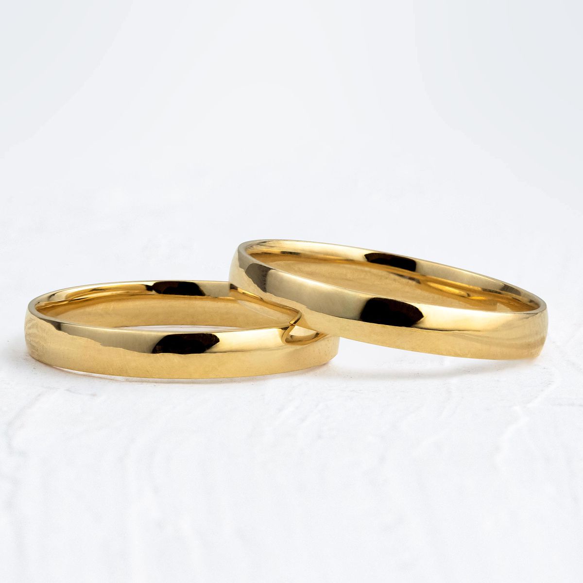 Aliança de Casamento em Ouro 3mm Abaulada Classic - Par - Rosê & Co.