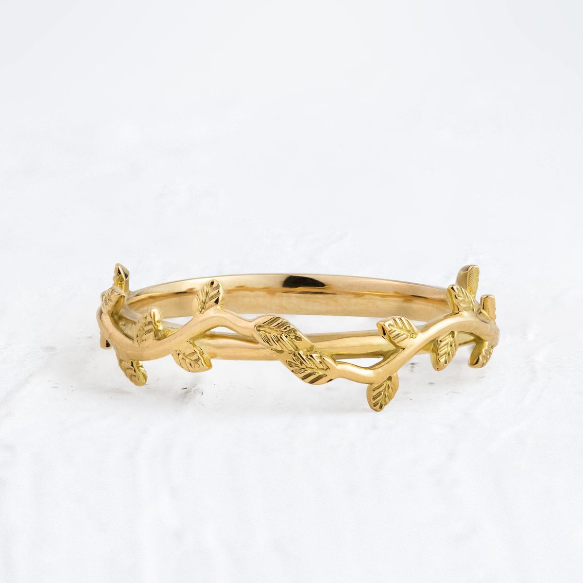 Aliança de Casamento em Ouro Fiore Maggiore - Unidade - Rosê & Co.