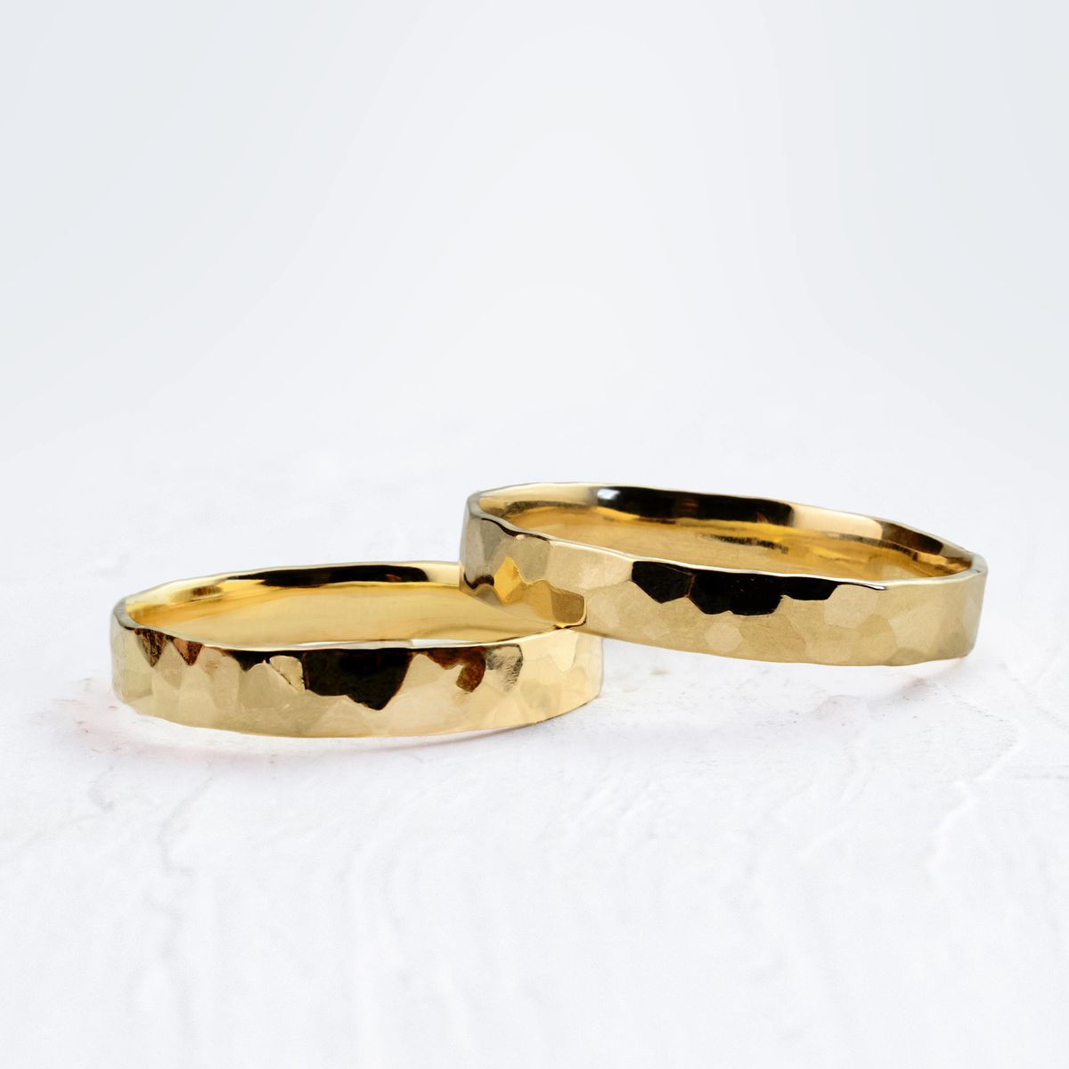 Aliança de Casamento em Ouro 3mm Forggia - Par - Rosê & Co.